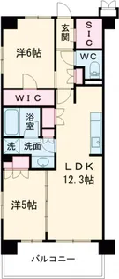 トラープランド蒼麗館【0201号室】の間取り