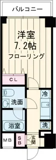 レジディア桜上水【2階】の間取り