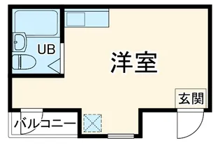 コーポ三津屋【3階】の間取り