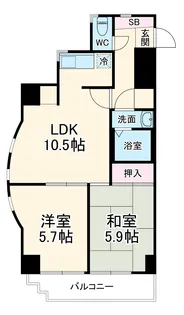グランディオスTN【3階】の間取り