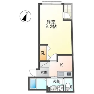 ボス バレーヒル【5階】の間取り
