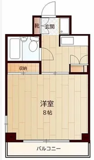 杉山マンション【4階】の間取り
