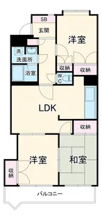 グリーンゲーブル【303号室】の間取り