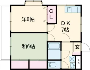 エーデルハイム【2階】の間取り