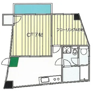 第11鷹取ビル【2階】の間取り