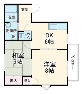 シャンボール今伊勢 C棟【1階】の間取り