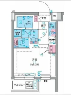 GENOVIA町田【301号室】の間取り