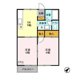 シャルム【1階】の間取り