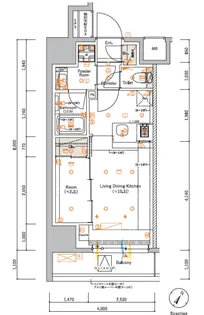 SYFORME MACHIDA【8階】の間取り