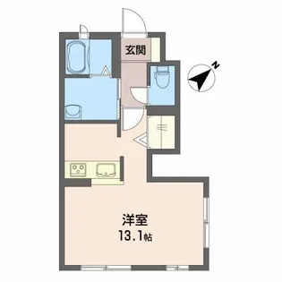 ソレイユ【1階】の間取り