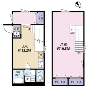 Cion Ohanajaya【5階】の間取り