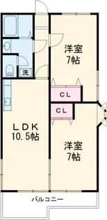 プロシードネモトA【1階】の間取り