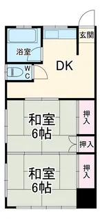 大沼ビル【201号室】の間取り