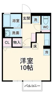 スペース北谷【1階】の間取り