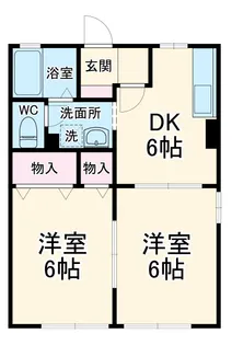 メゾン ラ・フォーレ【101号室】の間取り