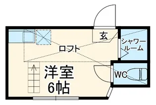 メゾンFUKAISHI浜町【1階】の間取り