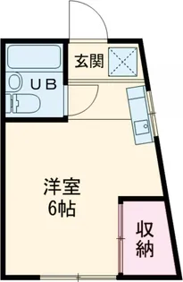 第二小坂荘【201号室】の間取り