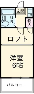 21世紀ハイツ打出【203号室】の間取り