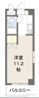 土屋ビル【610号室】の間取り