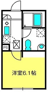 DELIGHT赤見台【202号室】の間取り