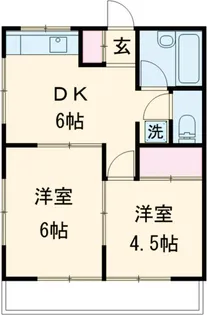 シャトー壱番館【2階】の間取り