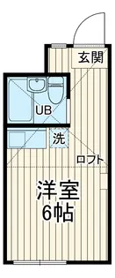 ユナイト阪東橋シドニーの杜【1階】の間取り