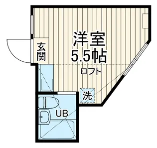 ユナイト阪東橋シドニーの杜【1階】の間取り