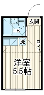 ユナイト阪東橋シドニーの杜【2階】の間取り
