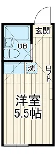 ユナイト阪東橋シドニーの杜【2階】の間取り