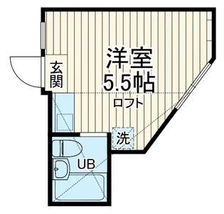 ユナイト阪東橋シドニーの杜【2階】の間取り