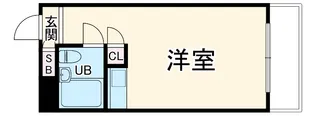 新子安センチュリー21【302号室】の間取り