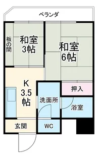 橋本マンション【3階】の間取り