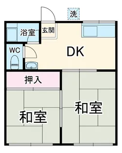 メゾン森【1階】の間取り