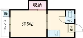 北浦ビル【3階】の間取り
