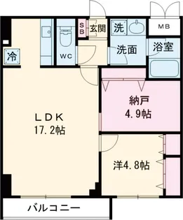 エレミ本蓮沼【209号室】の間取り