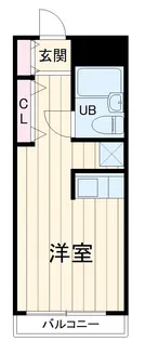 ツバサビル【5F号室】の間取り