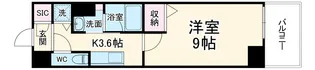 サンエール南堀江【0217号室】の間取り