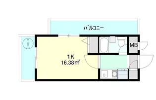 センチュリー北鴻巣【409号室】の間取り