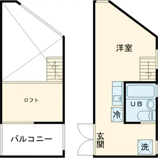 yh bldg.【205号室】の間取り