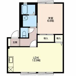 サンパティークM【1階】の間取り