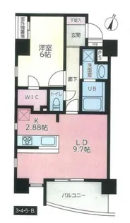 ケインズ湘南Ⅱ【4階】の間取り