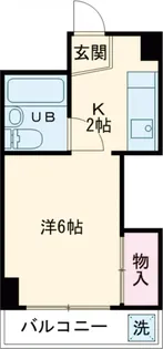 リトルウッドマンション【2階】の間取り