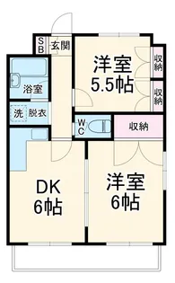カーサエステレーヤ【201号室】の間取り