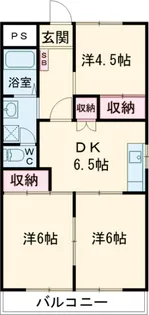 大嶋レジデンス【202号室】の間取り