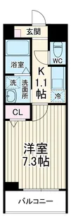 アンナマリー【103号室号室】の間取り