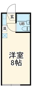 びいはうす壱番館【1階】の間取り