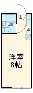 びいはうす壱番館【2階】の間取り