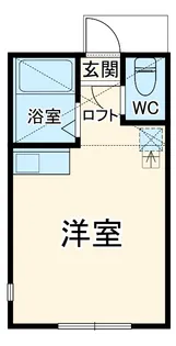 ユナイト六浦パーリーの杜【1階】の間取り
