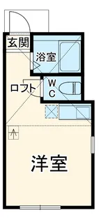 ユナイト六浦パーリーの杜【2階】の間取り