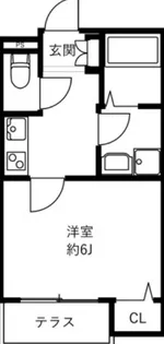 グランシャレー堀切菖蒲園Ⅲ【1階】の間取り
